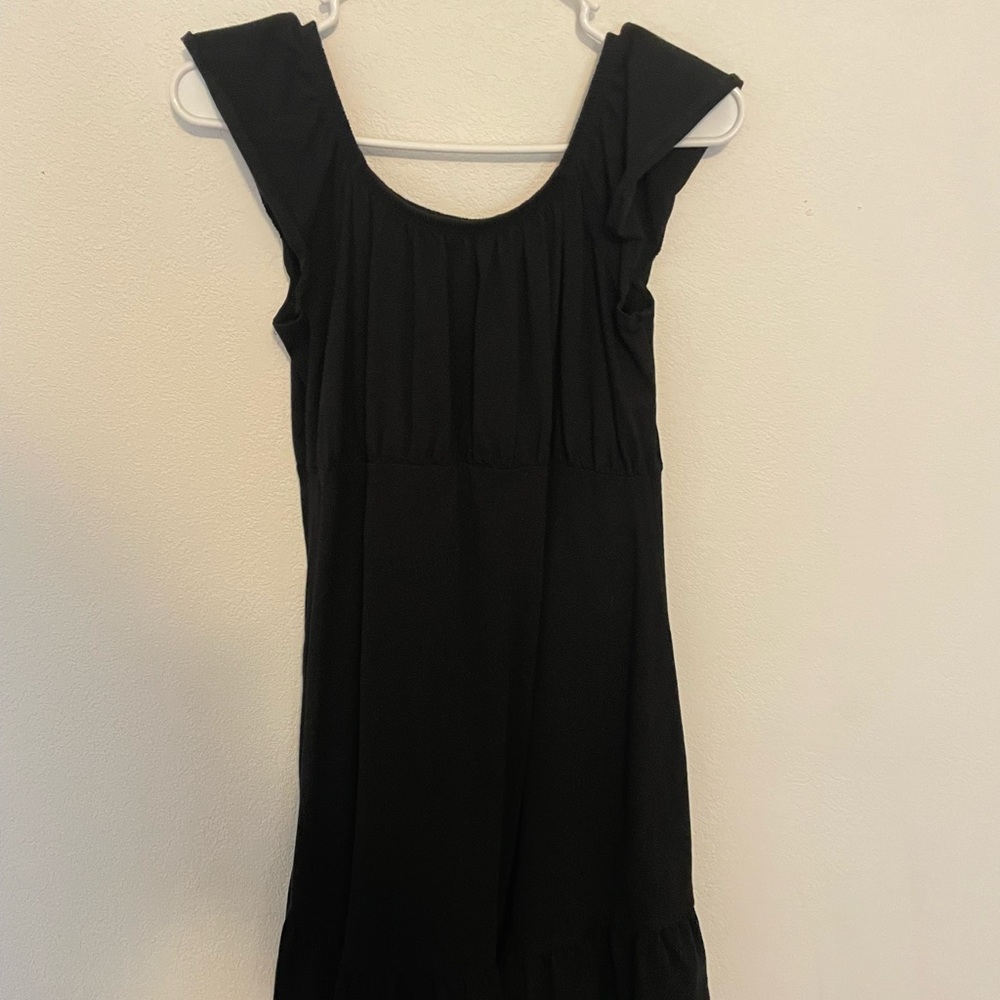 ASOS black mini dress